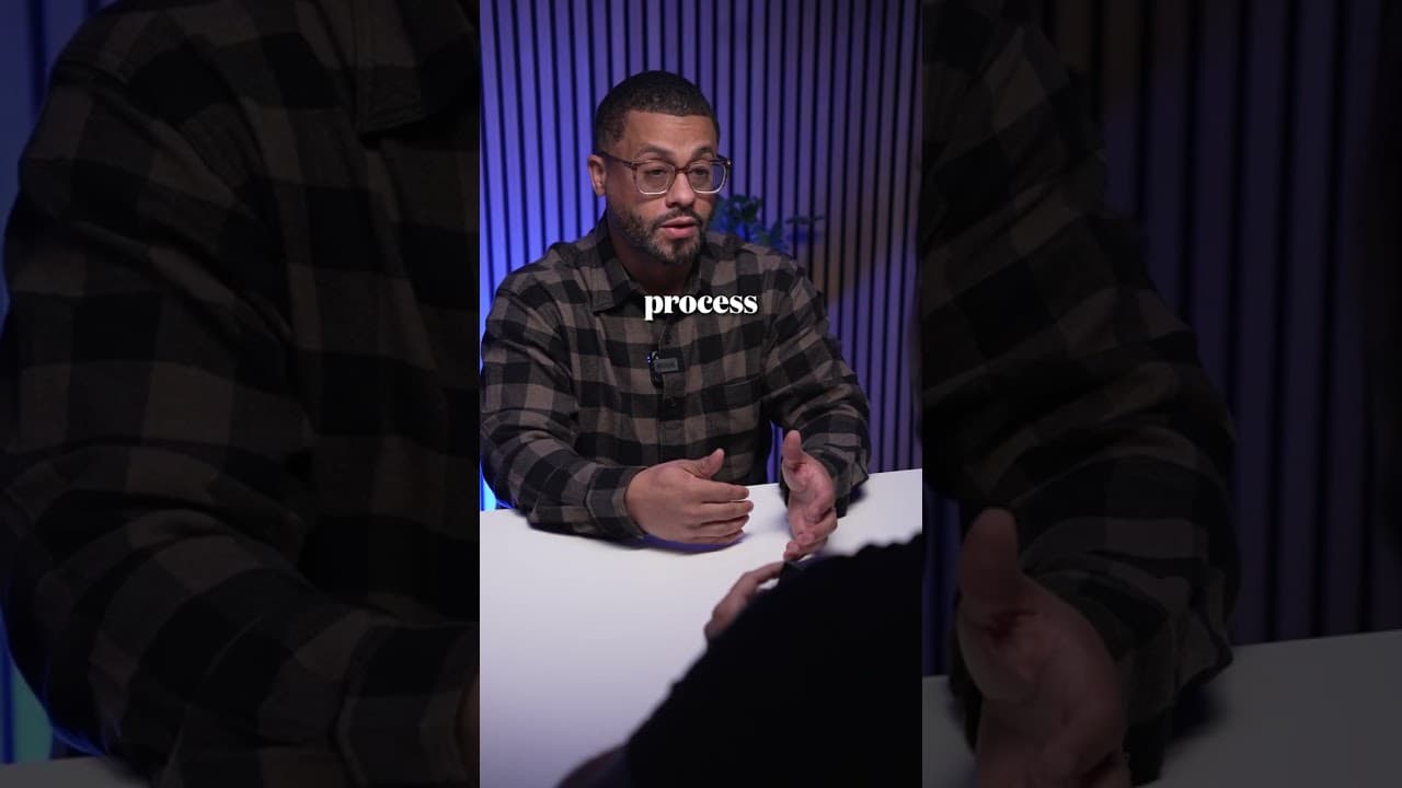 A frame from the recording