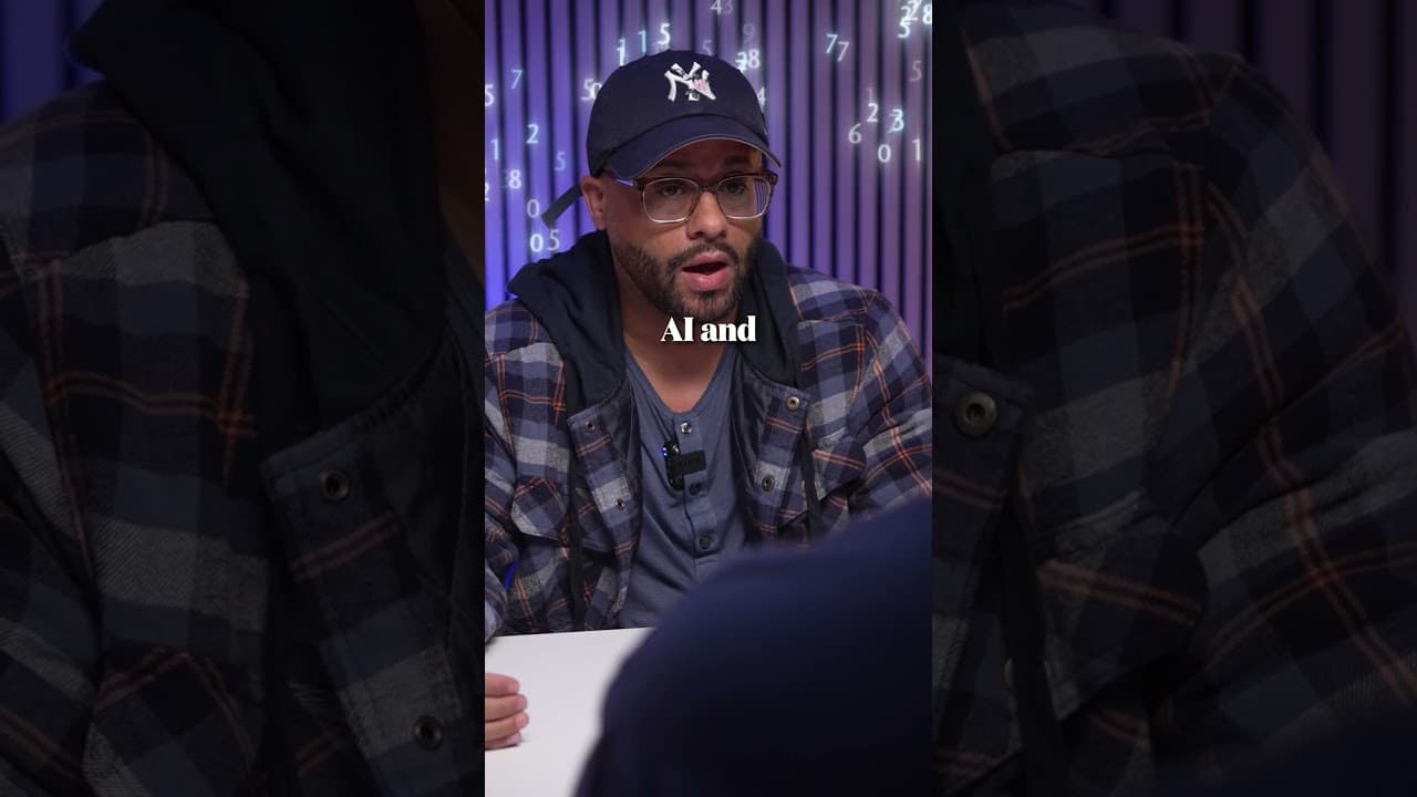 A frame from the recording