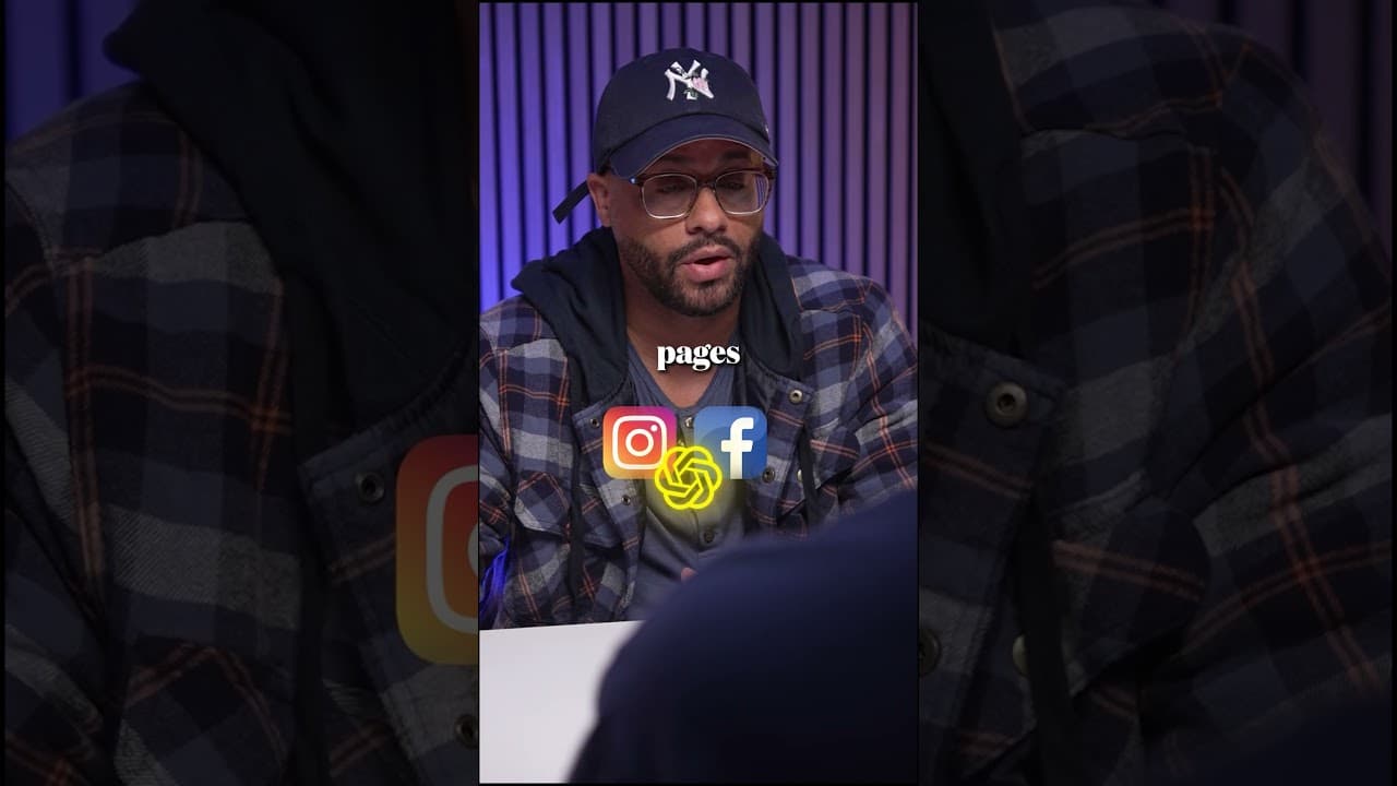 A frame from the recording