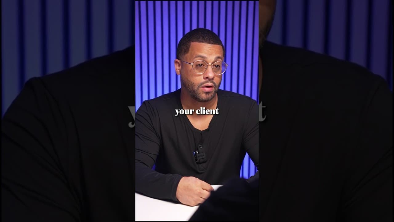 A frame from the recording